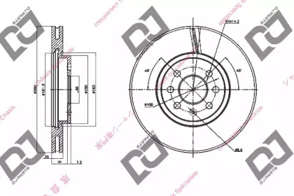 DJ PARTS BD1403 DJ PARTS BD1403